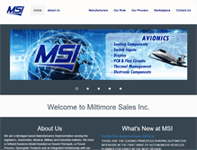 Tablet Screenshot of miltimore.com